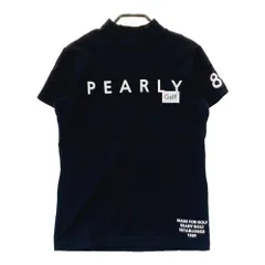 サイズ：1 PEARLY GATES パーリーゲイツ  ハイネック 半袖Tシャツ  ネイビー系 [240101541522] ゴルフウェア レディース ストスト