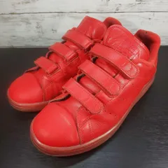 ADIDAS STAN SMITH CF アディダス スタンスミス シーエフ 24.0cm レッド 赤 S80043 L10237
