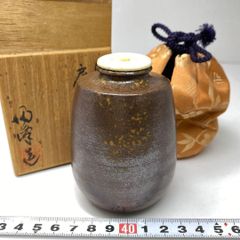 佐々木麗峰 淡々斉好霞棗 共箱 h約8.5㎝ 新S8-0615☆ - メルカリ