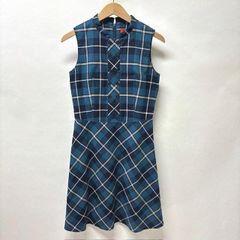 バーバリーブルーレーベル チェック ワンピース 夏 ノースリーブ