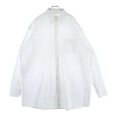 MAISON MARTIN MARGIELA 10 (メゾンマルタンマルジェラ) 19AW オーバーサイズ ボタンダウン 長袖シャツ ホワイト S50DL0387 S49616のサムネイル