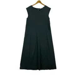 UNTITLED アンタイトル Vネック フレンチスリーブワンピース size2/グリーン
