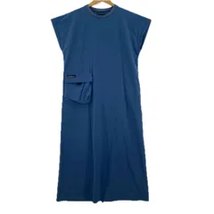 THOUSAND MILE サウザンドマイル ナイロン混ワンピース sizeF/ブルー系