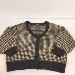 送料無料★KHALITA★Ｖネック　ニットカーディガン ニットセーター★Mサイズ#60325see