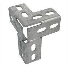 2×6 ブラケット 【6個セット】 ホワイト 上下1セット×6 DIY 賃貸 