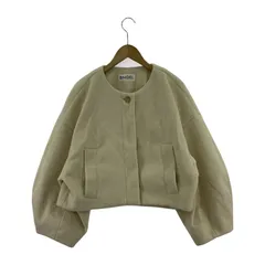 snidel スナイデル ノーカラージャケット sizeONE SIZE /クリーム