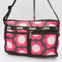 【良品】LeSportsac ショルダーバッグ 斜めがけ ナイロン 花柄