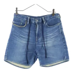 希少　ヒステリックグラマー　デニムハーフパンツ　デニムショートパンツ　サイズ34 中古・古着通販】Hysteric Glamour (ヒステリックグラマー) スタッズ