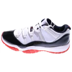 NIKE (ナイキ) AIR JORDAN 11 RETRO LOW CONCORD BRED エアジョーダン11 コンコルドブレッド ローカットスニーカー ホワイト/ブラック/レッド US10/28cm AV2187-160