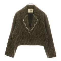 Fendi ズッカ柄　ジャケット　クリーニング済み 楽天市場】【中古】 FENDI （フェンディ） ズッカ柄