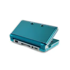 new3DS専用 保護ケース 1個 フルカバー 互換品 クリア 透明 キズ防止 耐衝撃 ゲーム機 本体保護 軽量 薄型