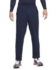 [ナイキ] トータリティ Dri-FIT オープン ヘム バーサタイル パンツ FB7508-451 オブシディアン/ブラック スポーツウェア フィットネス ジム 筋トレ トレーニング 国内正規品 メンズ Mサイズ [451：オブシディアン/ブラック] [M]