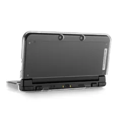 new3DSLL専用 保護ケース 1個 フルカバー 互換品 クリア 透明 キズ防止 耐衝撃 ゲーム機 本体保護 軽量 薄型