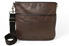 ロエベ ショルダーバッグ/クロスボディ アナグラム LOEWE バッグ ダークブラウン ヴィンテージ【中古】