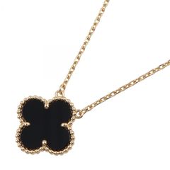 Van Cleef & Arpels ヴァンクリーフ＆アーペル ヴィンテージアルハンブラ ネックレス オニキス ネックレス
