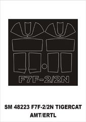 몬텍스 SM48223 1/48 F7F-2 타이거 캣(AMT용) 미니 마스크