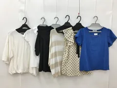 ニコアンド niko and … 他 半袖カットソー 38 M L フリー他 6点セット ブランドまとめ チャオパニ サマンサ オフオン他 未使用 2510WR109