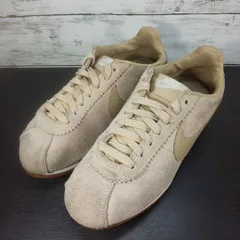 NIKE WMNS CLASSIC CORTEZ SUEDE ナイキ ウィメンズ コルテッツ スエード 23.0cm ベージュ 薄茶 AA3839-200 L10332
