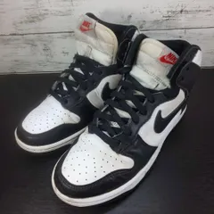 NIKE W DUNK HIGH ナイキ ウィメンズ ダンク ハイ 24.0cm ホワイト ブラック 白 黒 DD1869-103 L10329