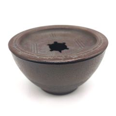 高岡銅器 建水/茶こぼし 四海波
