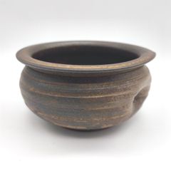 茶道具】萬古焼 建水 陶器製 茶器 茶道 日本文化 伝統工芸 - メルカリ