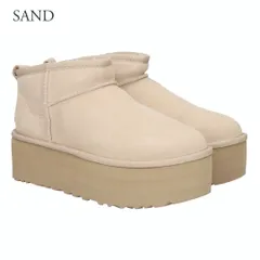 アグ UGG レディース 靴 ブーツ 厚底ブーツ ショートブーツ ムートンブーツ CLASSIC ULTRA MINI PLATFORM 1135092 SANDのサムネイル