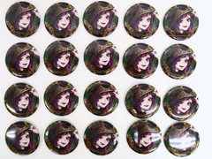 20個 ディズニー ツイステッドワンダーランド リリア・ヴァンルージュ トレーディング缶バッジ 式典服 vol.2