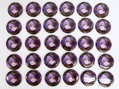 2個セット にじさんじ妖怪万化 ランダム和紙風箔押し缶バッジ A