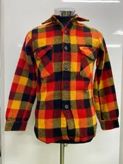 ICE BERG　アイスバーグ　ウールシャツ　チェックシャツ　ネルシャツ　ヴィンテージ　アメカジ　服（ME69-2685)のサムネイル
