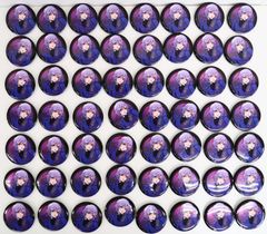 2個セット にじさんじ妖怪万化 ランダム和紙風箔押し缶バッジ A