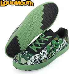 Loudmouth ラウドマウス LM-GS0005 スパイクレス ゴルフシューズ Tags Camo×Moss Green（159） タグスカモ×モスグリーン 【メンズ/レディース】のサムネイル