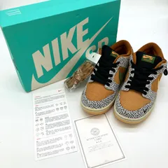 #733 NIKE SB Dunk Low safari スニーカー 管理ID:TKT