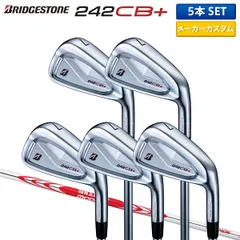 中古】 BRIDGESTONE 242CB+ 5本 純正特注シャフト 送料無料】【中古】B