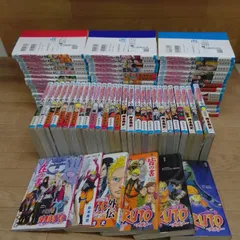 ★ ①【未開封1巻】NARUTO ナルト 1~72巻+外伝など関連本6冊　計78冊　コミック全巻セット 《HQ30C》