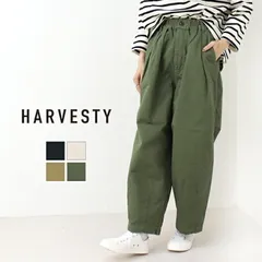 ハーベスティ HARVESTY サーカスパンツ ナローシルエット A12417 日本製 ボトムス チノ ワイド バルーン 無地 レディース メンズ 男女兼用