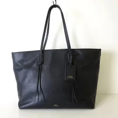 希少 古着 80's 90's ラルフローレン キャンバス レザー トートバッグ