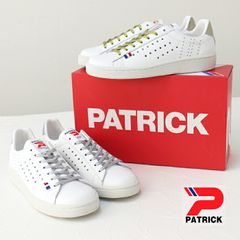 ✨新品・本革✨パトリック ケベック デコレーション ホワイト レザー