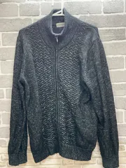 【G3-48】◇ STUDIO BY INTERMEZZO  Lサイズ  ニット・セーター　黒色