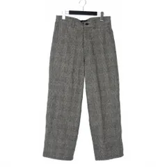 COMME des GARÇONS ガウチョパンツ S グレー チェック柄 COMME des GARCONS HOMME PLUS(コムデギャルソンオムプリュス