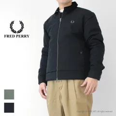 フレッドペリー FRED PERRY コーデュロイ襟 中綿ジャケット COTTON CABAN JACKET J8535 メンズ カバン キャバン