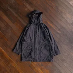 Vintage Nylon Long Field Coat ナイロン ロング フィールドコート アウター カバーオール ブラック メンズ レディース LL