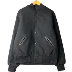 古着 70~80年代 ホロウェイ HOLLOWAY 中綿入り ウールスタジャン アワードジャケット バーシティジャケット USA製 メンズL相当/eaa592022