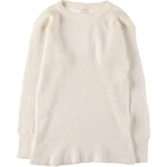 古着 70年代 sportswear サーマルロンT ワッフル USA製 メンズM相当 ヴィンテージ/eaa594127