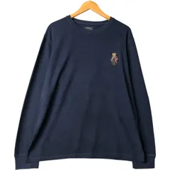 古着 ラルフローレン Ralph Lauren POLO RALPH LAUREN SLEEPWEAR ポロベア サーマルロングTシャツ メンズXL相当/eaa590246