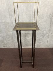 専用！和家具 高級和風伝統ヨシ入り衝立 1枚立てパーテーション 茶道具　間仕切り アンティーク☆和家具 葦簀の衝立 茶道具 よしずのついたて