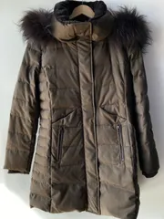 RUIRUE BOUTIQUE レディース ダウンコート ブラウン