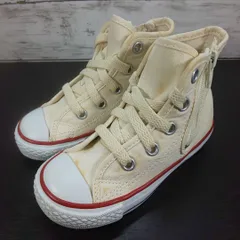 CONVERSE CHILD ALL STAR RZ HI コンバース チャイルド オールスター アールゼット ハイ 15.0cm ホワイト 白 キナリ 3C186 L10373