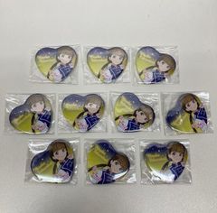 러브라이브! 슈퍼스타 사쿠라 코지 키나코 하트형 캔 배지 10개 세트 제2탄