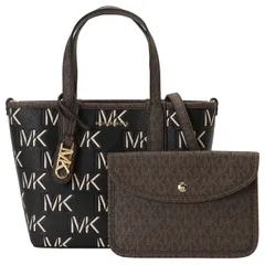 マイケルコース ショルダーバッグ ミニトートバッグ MICHAEL KORS レディース 30F3GZAT0L 292 BROWN/BLK ポーチ付 ELIZA XS E OPEN TOTE