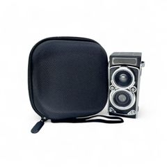 Popular Item: CHUZHAO Vintage Camera Storage Case with Shock Protection, Travel Accessory Storage, and Hand Strap, Black